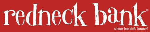 The Redneck Bank Logo.